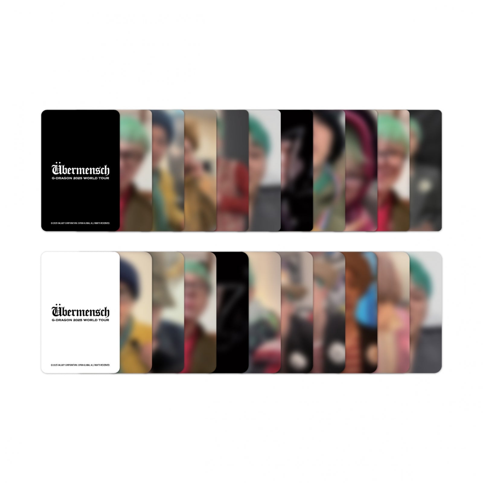 BIGBANG - g-dragon - 25 photocard pack / g-dragon 2025 world tour in korea 1