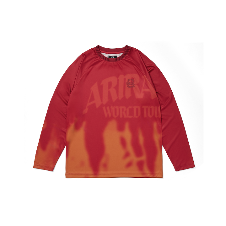 BTS - long sleeve t-shirt (red) 1