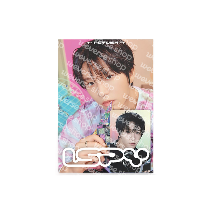 NCT WISH - postcard + hologram photocard set 1