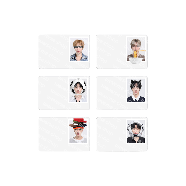 RIIZE - random id photo + pvc cover set 1