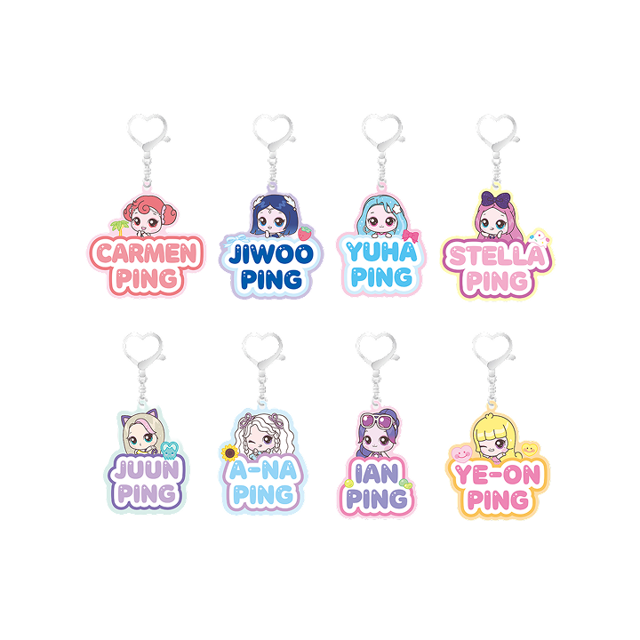 HEARTS2HEARTS - surprise name key ring 1