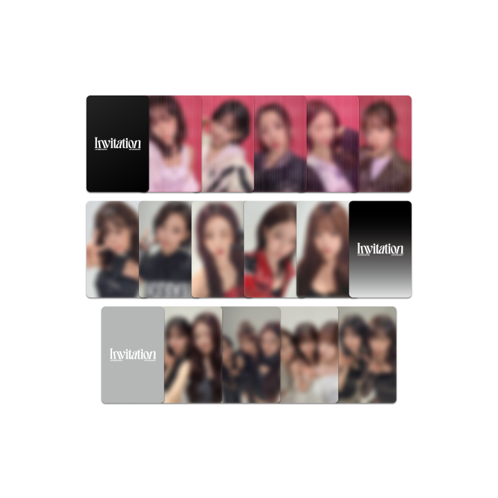 LE SSERAFIM - lenticular photocard pack 1