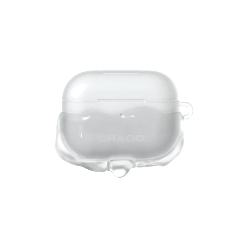 GRAGG (AIR PODS 2ND) - double layers case - clear 2