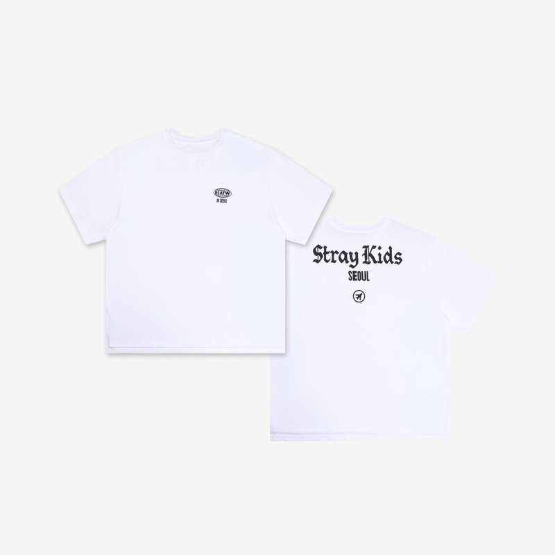 STRAY KIDS - t-shirt seoul ver. - skzoo everywhere all around the world 1
