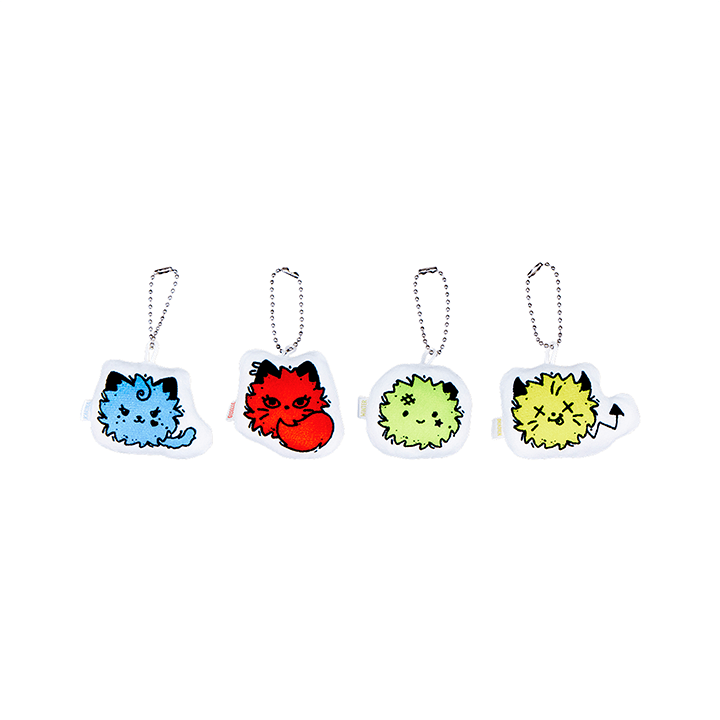 Aespa - random cushion keyring 1