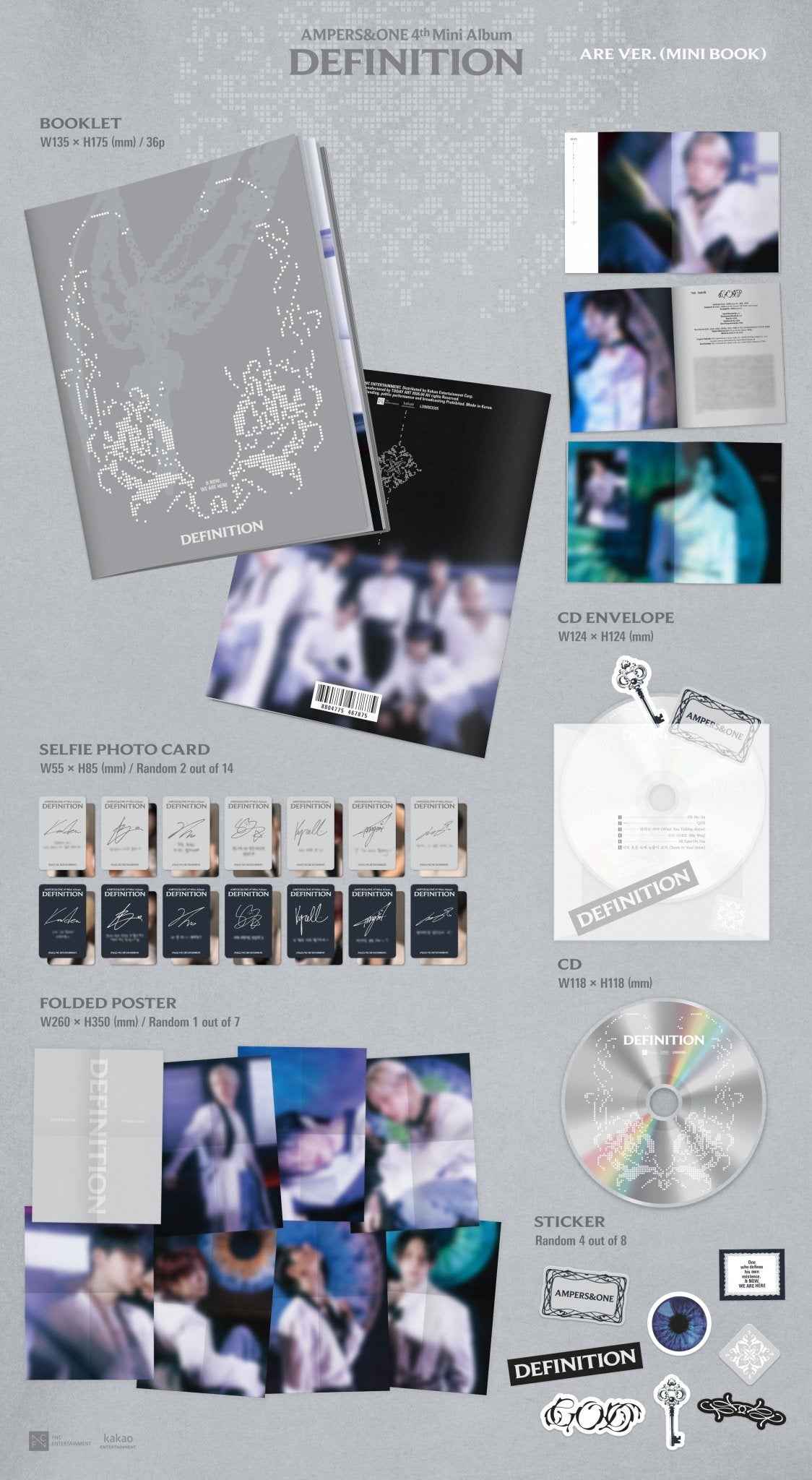 AMPERS&ONE DEFINITION (4th Mini Album) (ARE Ver.)