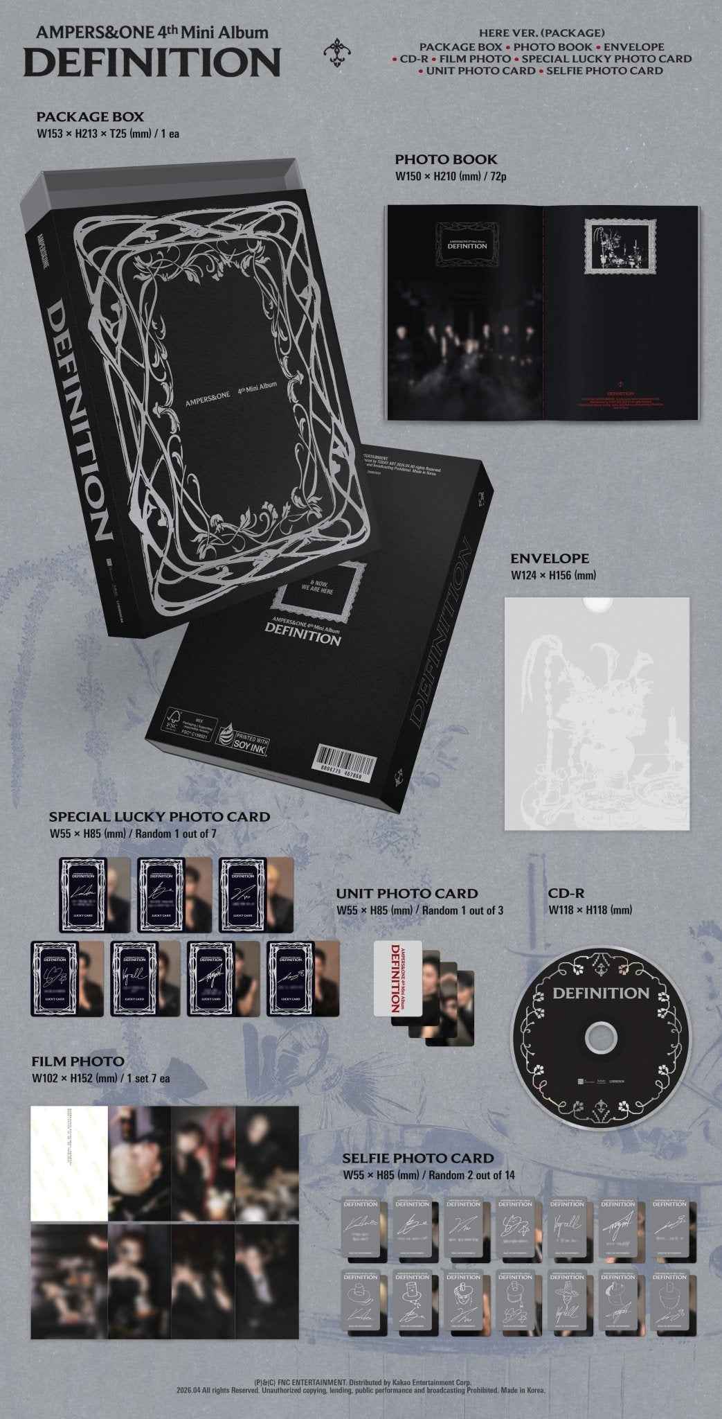 AMPERS&ONE DEFINITION (4th Mini Album) (HERE Ver.)