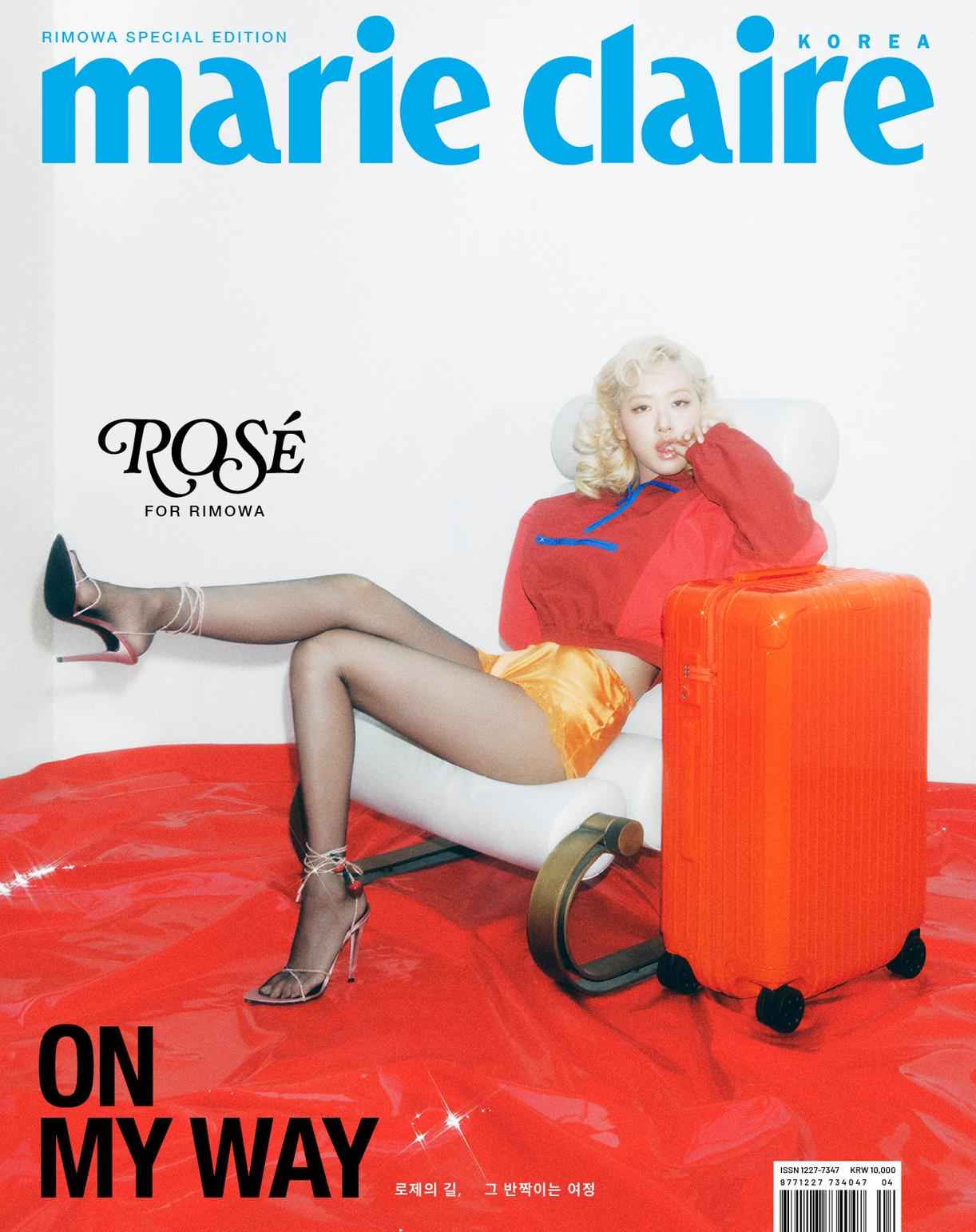 BLACKPINK Rose Marie Claire RIMOWA Special Edition(A Ver.)
