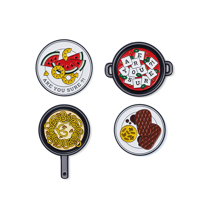 BTS - food magnet set 1