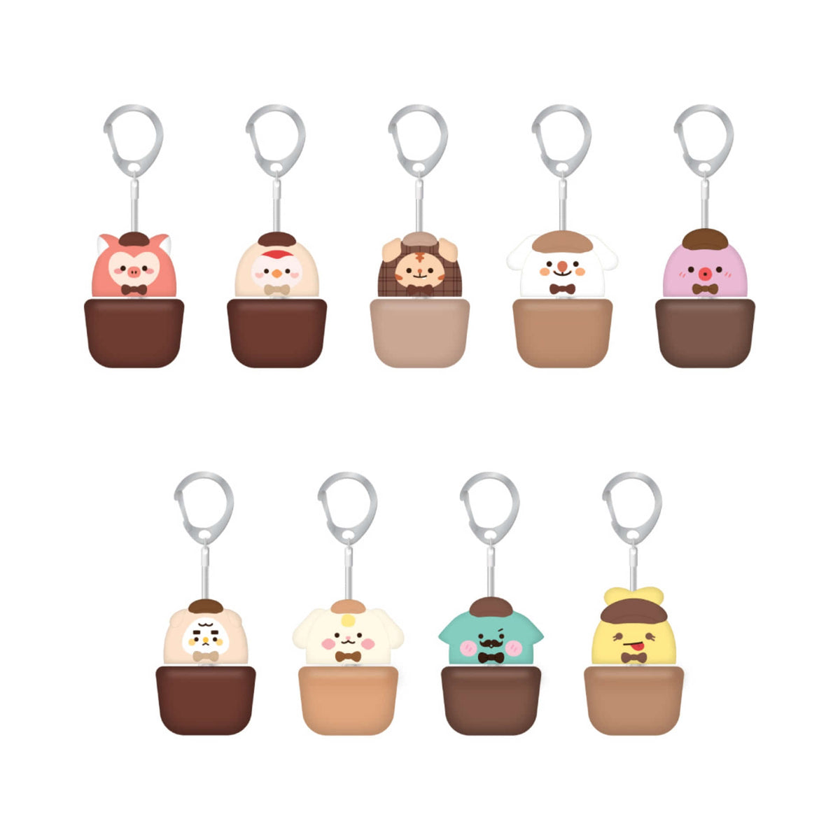 CRAVITY - 2026 character detective ccrew pop-up store random keycap keyring 1