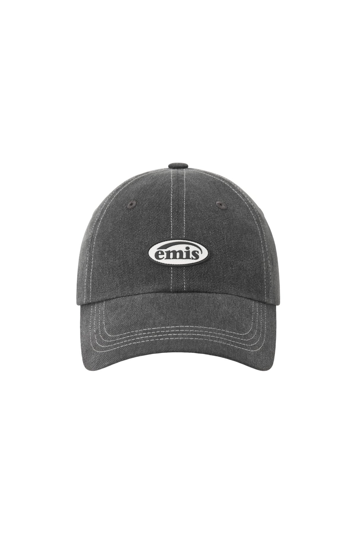 EMIS - mini rubber patch pigment ball cap-black 2