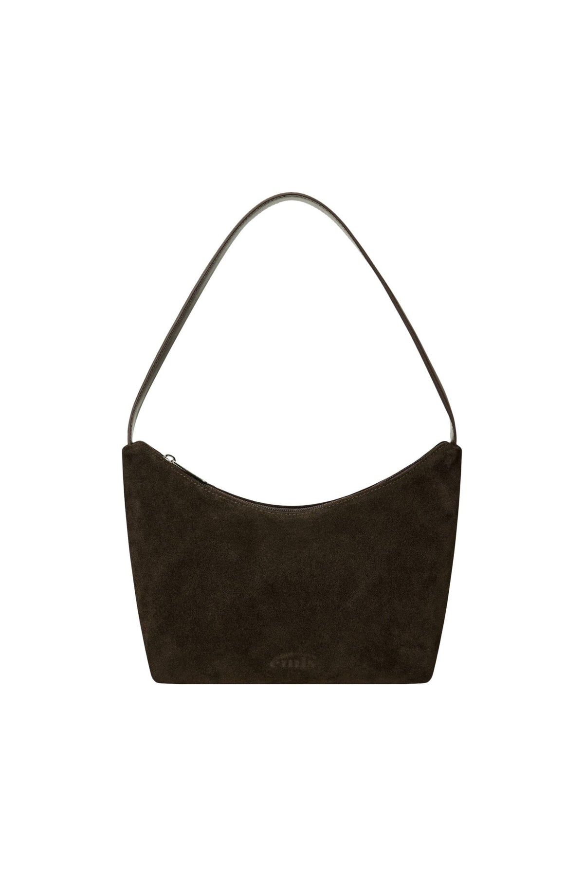 EMIS - suede hobo bag-brown 1
