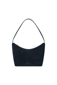 EMIS - suede hobo bag-navy 1