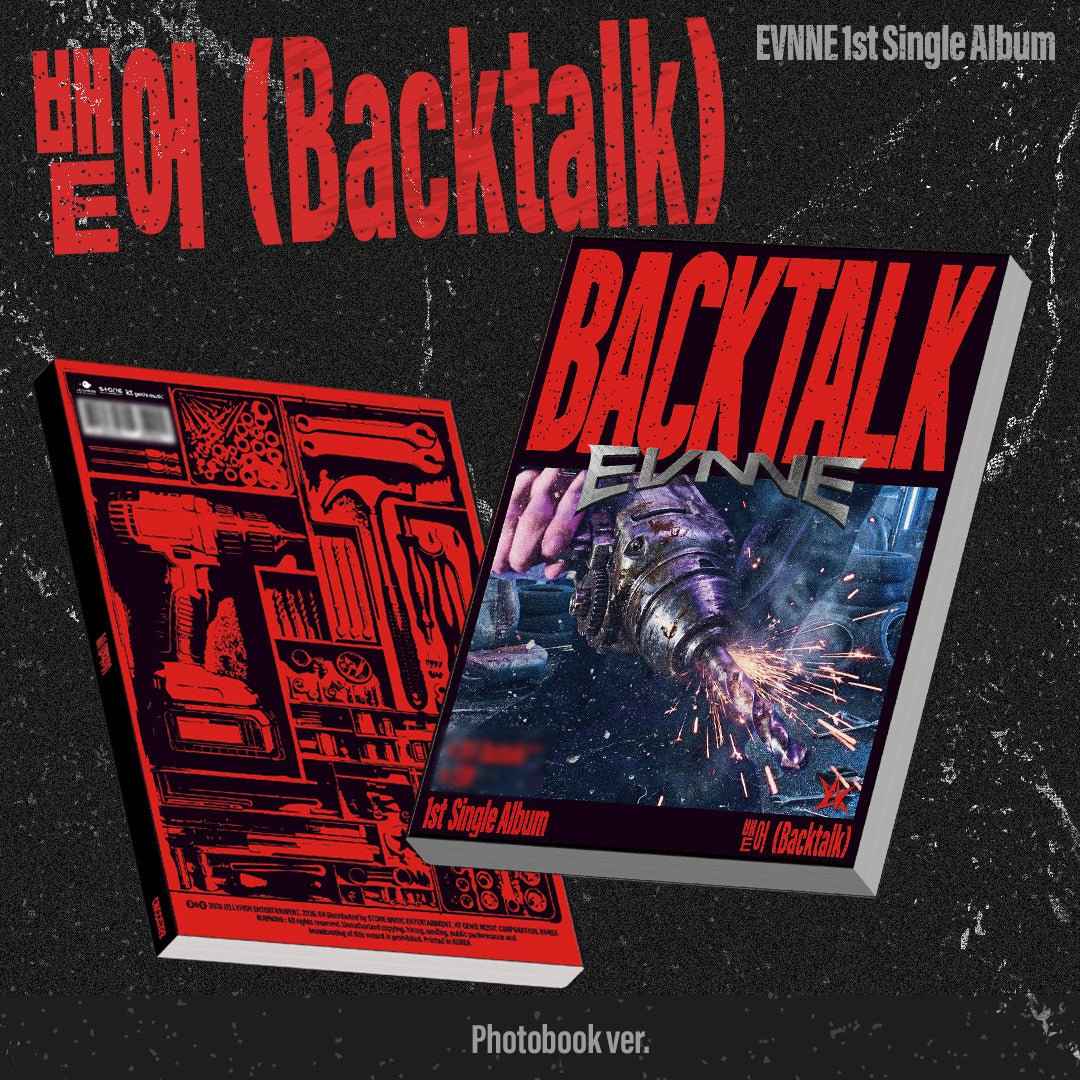 EVNNE (이븐) Backtalk (1st Single Album)