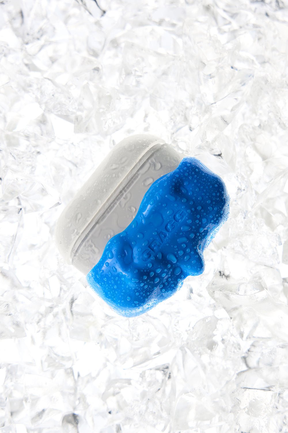 GRAGG (AIR PODS 2ND) - double layers case - light blue 14