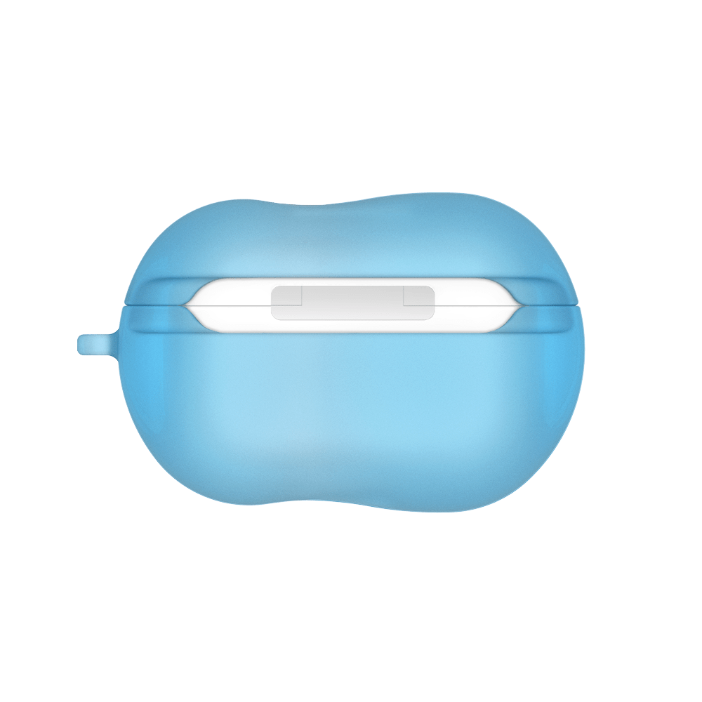 GRAGG (AIR PODS 2ND) - step booster case - clear blue 4