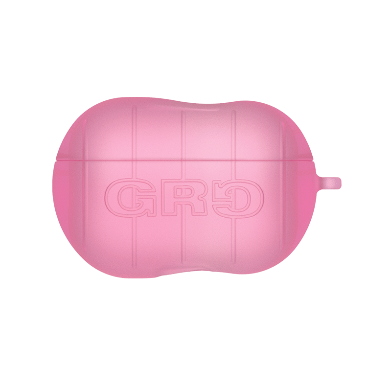 GRAGG (AIR PODS 2ND) - step booster case - clear pink 1