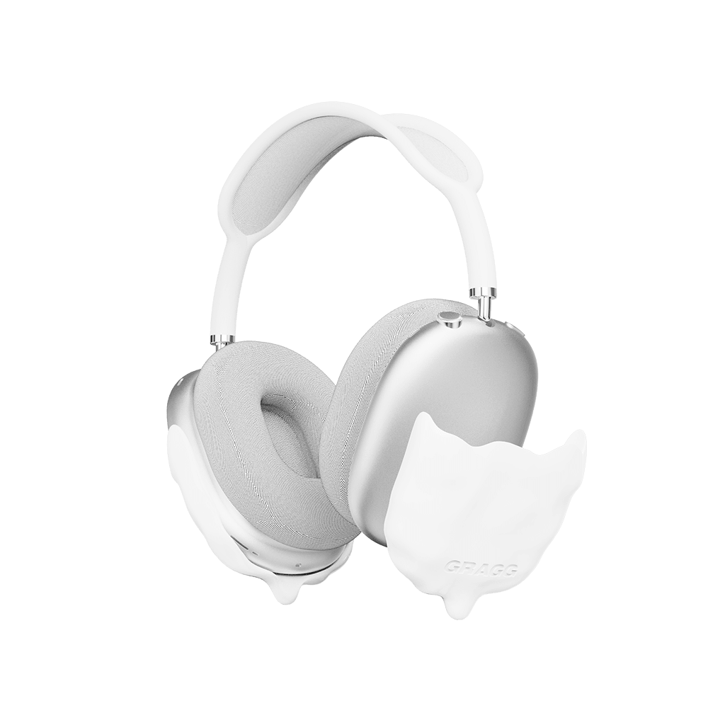 GRAGG (AIR PODS MAX) - double layers case - ivory 13