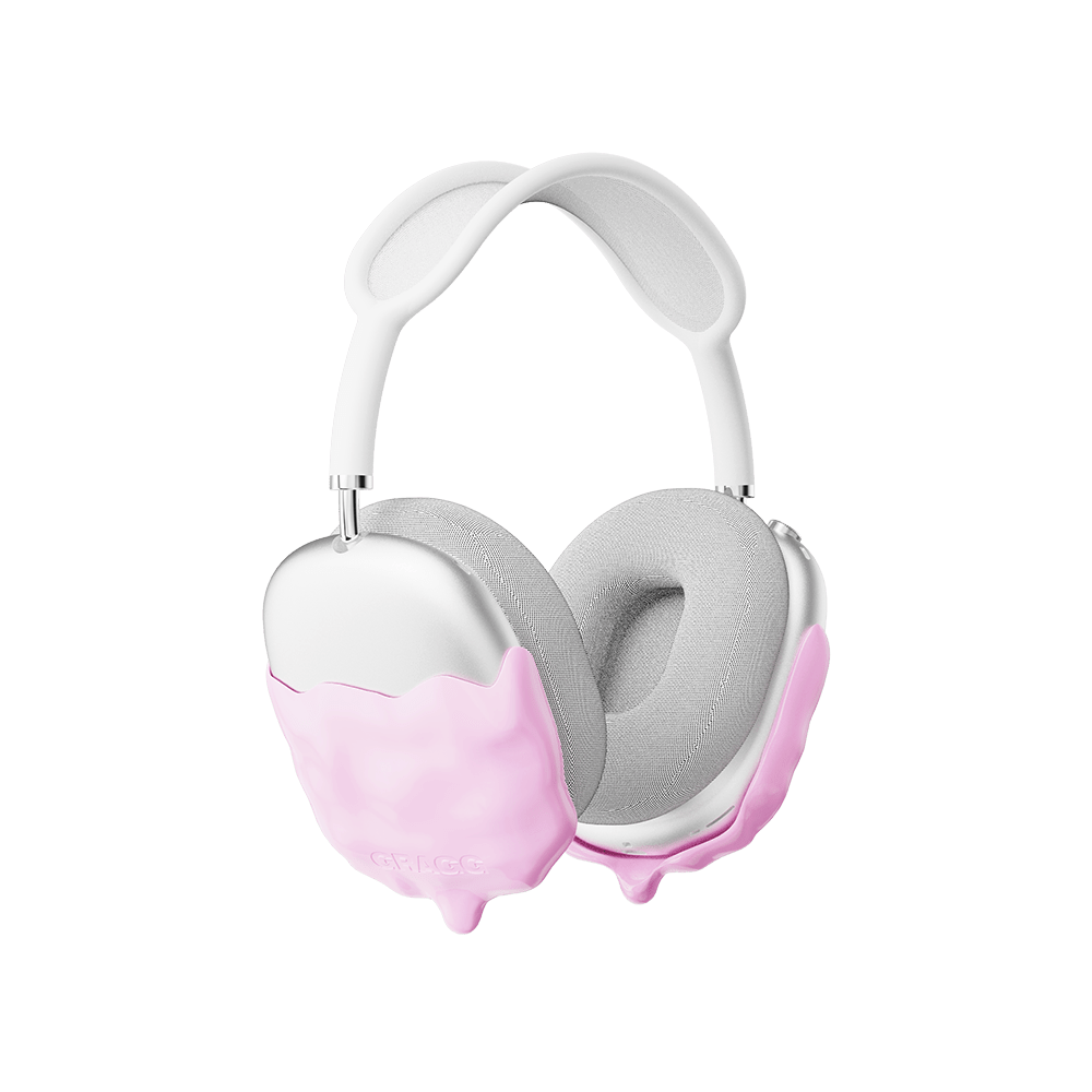 GRAGG (AIR PODS MAX) - double layers case - light pink 11