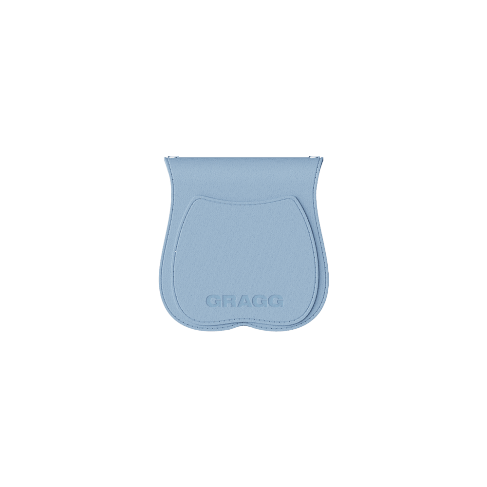 GRAGG (SHAPE CASE) - layered ribbon case - sky blue 4