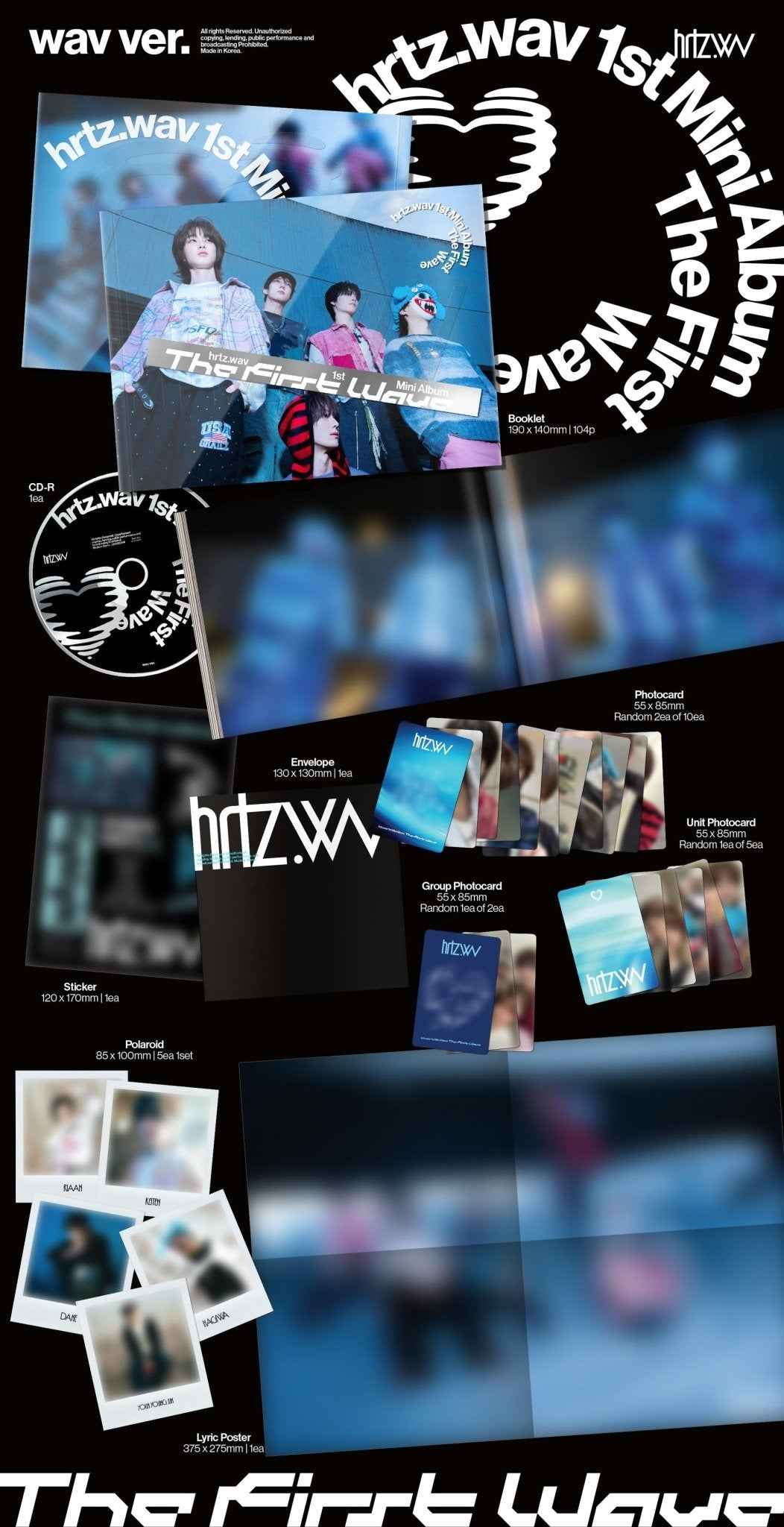 hrtz.wav The First Wave (1st Mini Album) (wav Ver.)