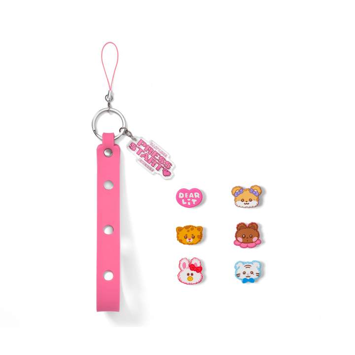 ILLIT - official light stick strap & parts set 1