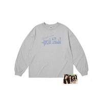 ILLIT - photo l/s t-shirt (gray) 1
