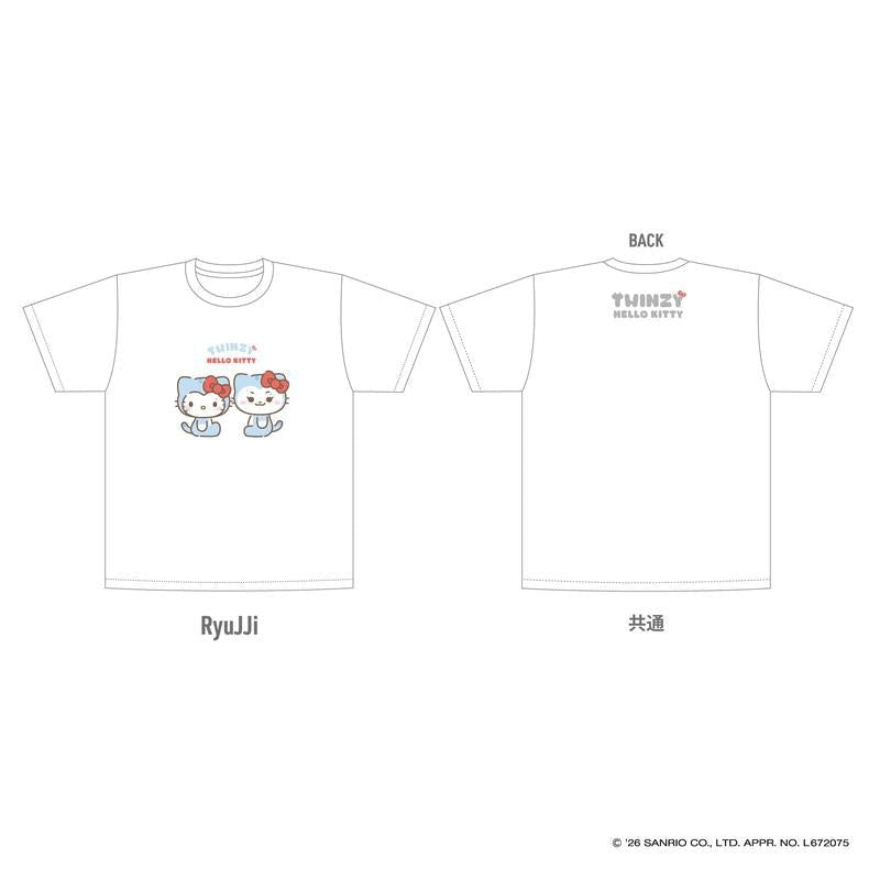 ITZY - t-shirt - twinzy×hello kitty 3