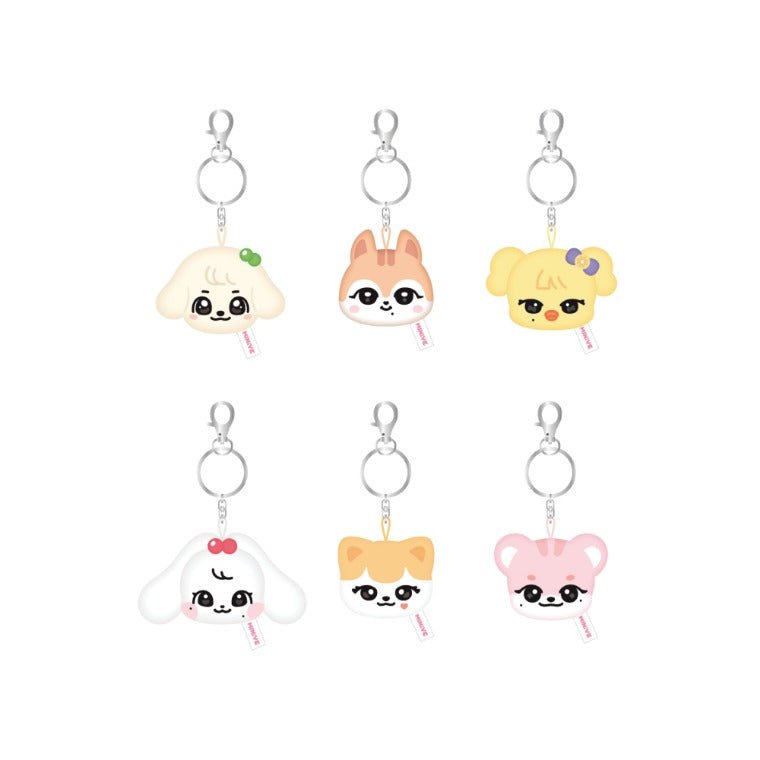 IVE - 2025 ive minive school minive mini face keyring 1
