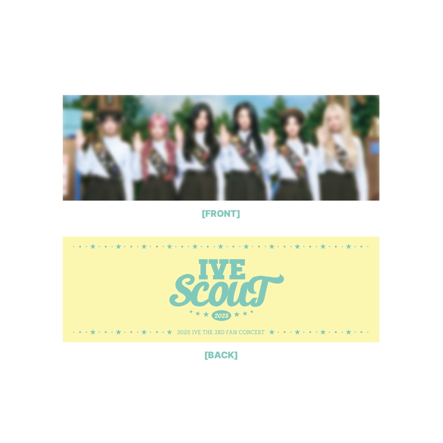 IVE - 2025 ive the 3rd fan concert ive scout - photo slogan 1