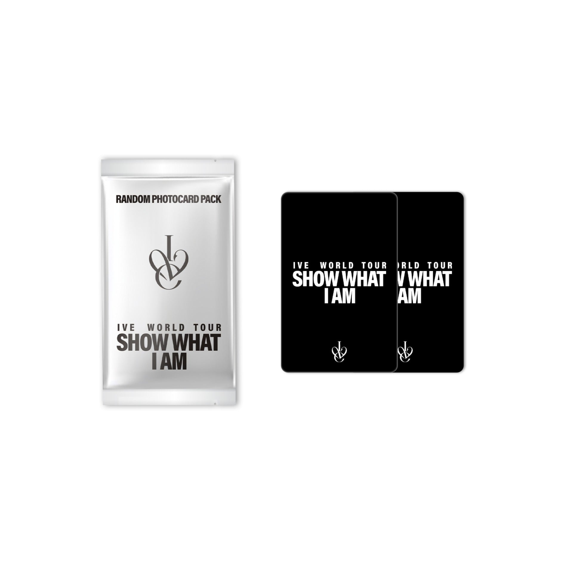 IVE - ive world tour show what i am - random photocard pack 1