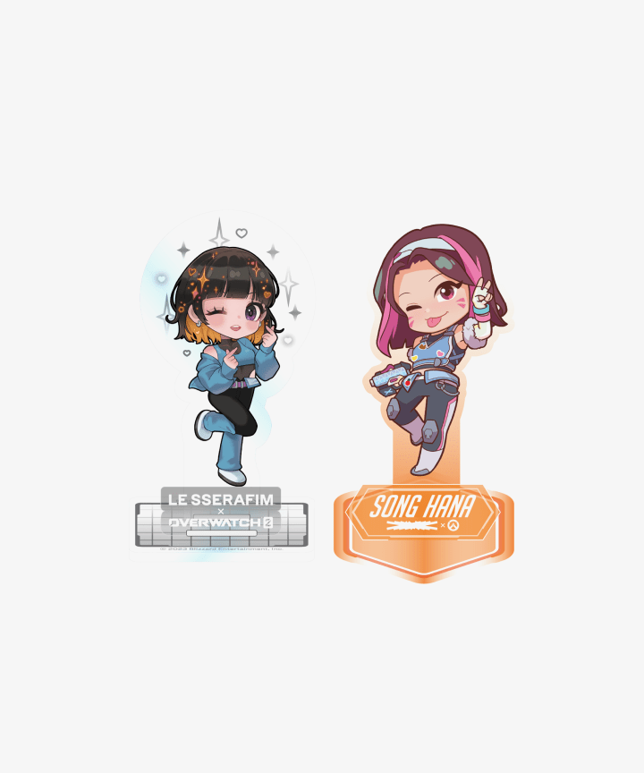 Le sserafim - acrylic stand sd ver. 1