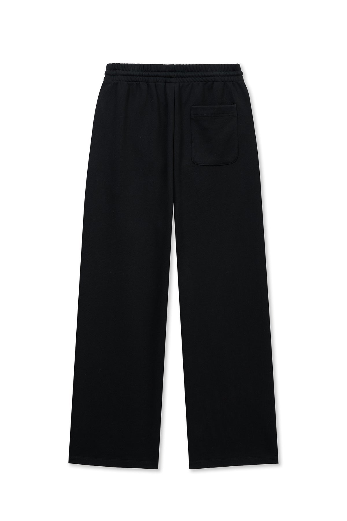 MATIN KIM - essential logo sweatpants in black 4