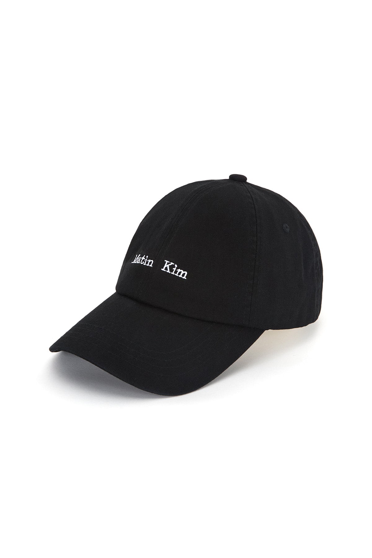 MATIN KIM - matin mini classic logo ball cap in black 7