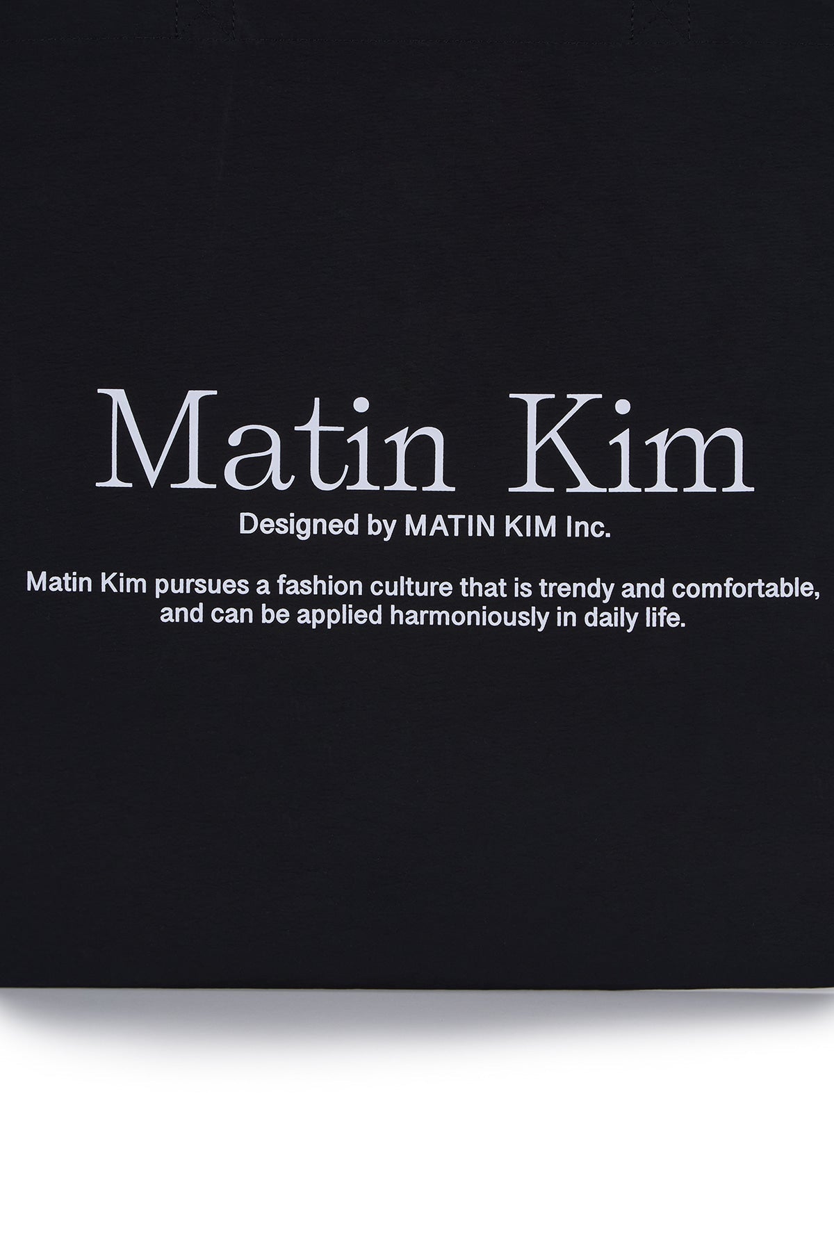 MATIN KIM - matin palette ecobag in black 8
