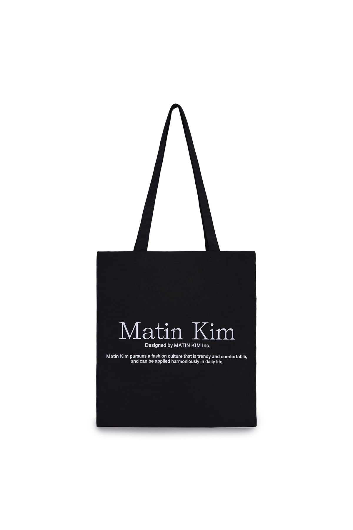 MATIN KIM - matin palette ecobag in black 1
