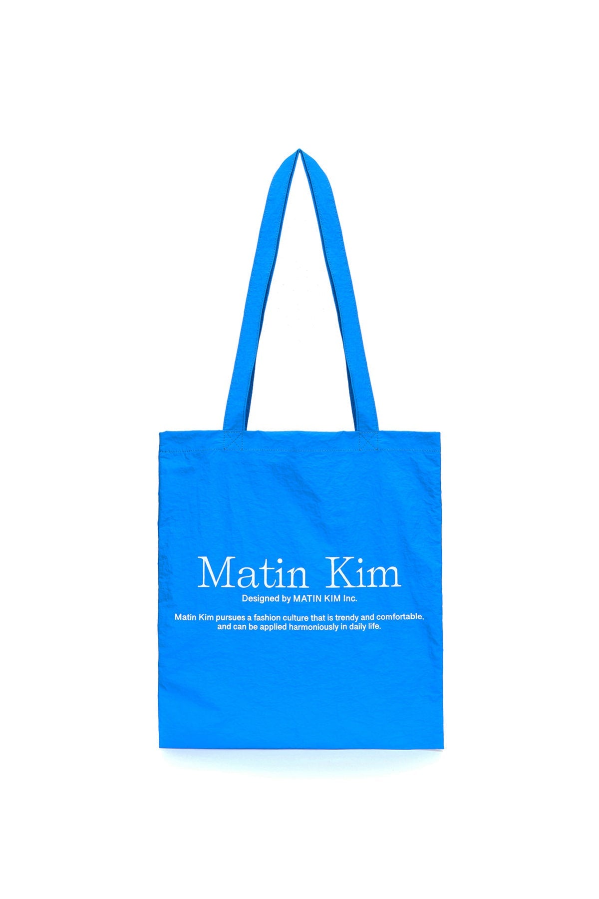 MATIN KIM - matin palette ecobag in blue 1