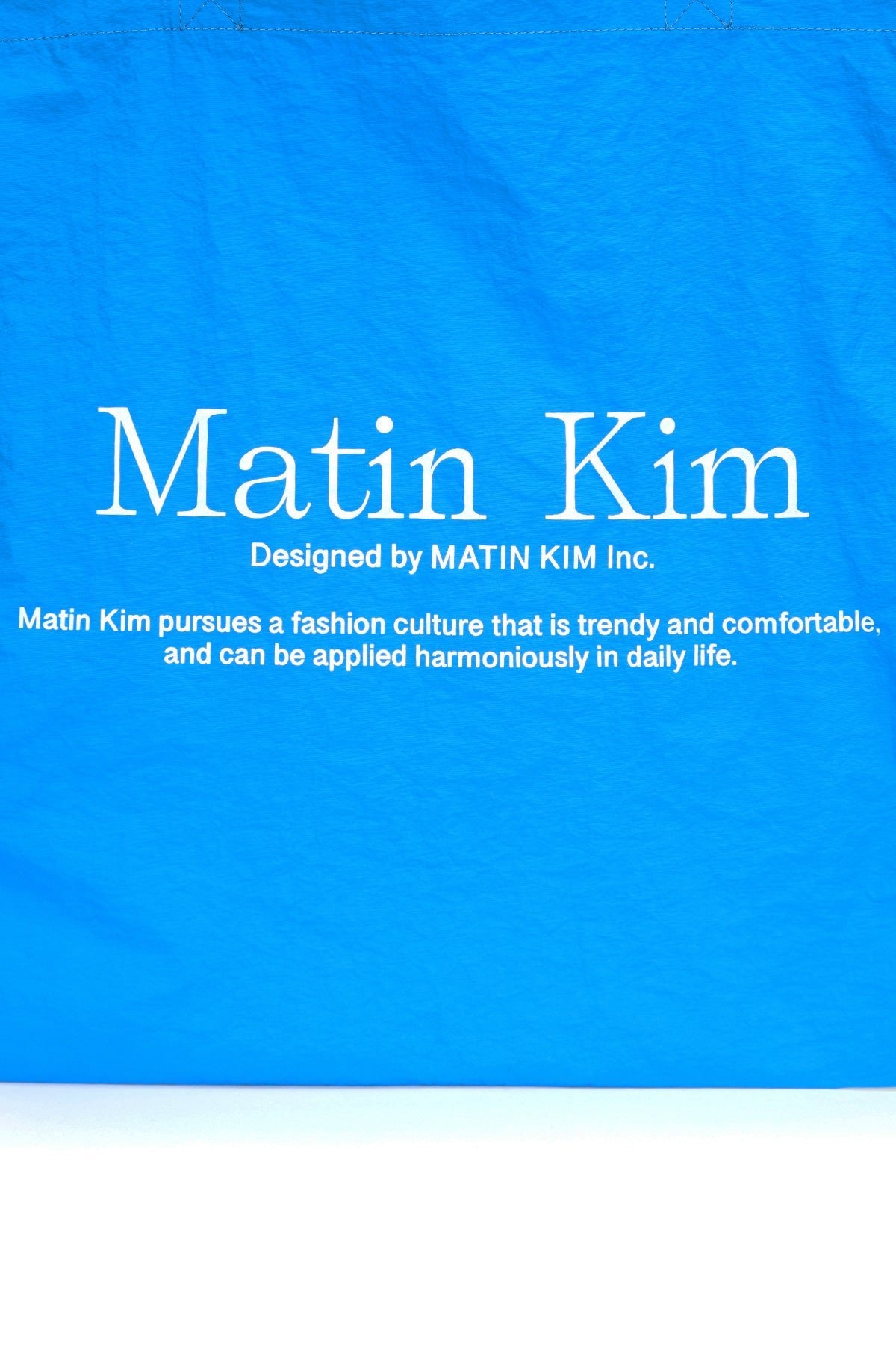 MATIN KIM - matin palette ecobag in blue 8