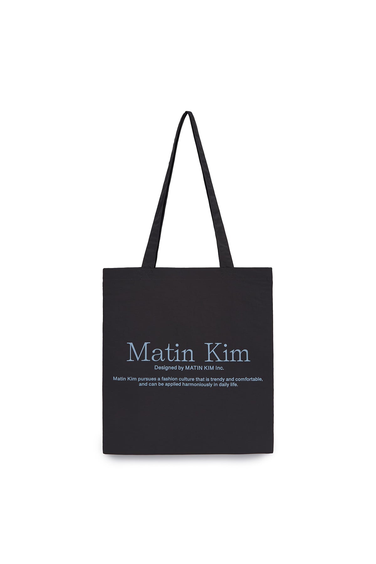 MATIN KIM - matin palette ecobag in charcoal 5