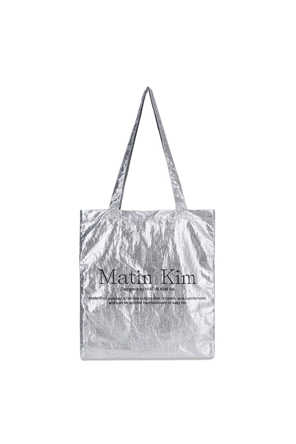 MATIN KIM - matin palette ecobag in silver 5