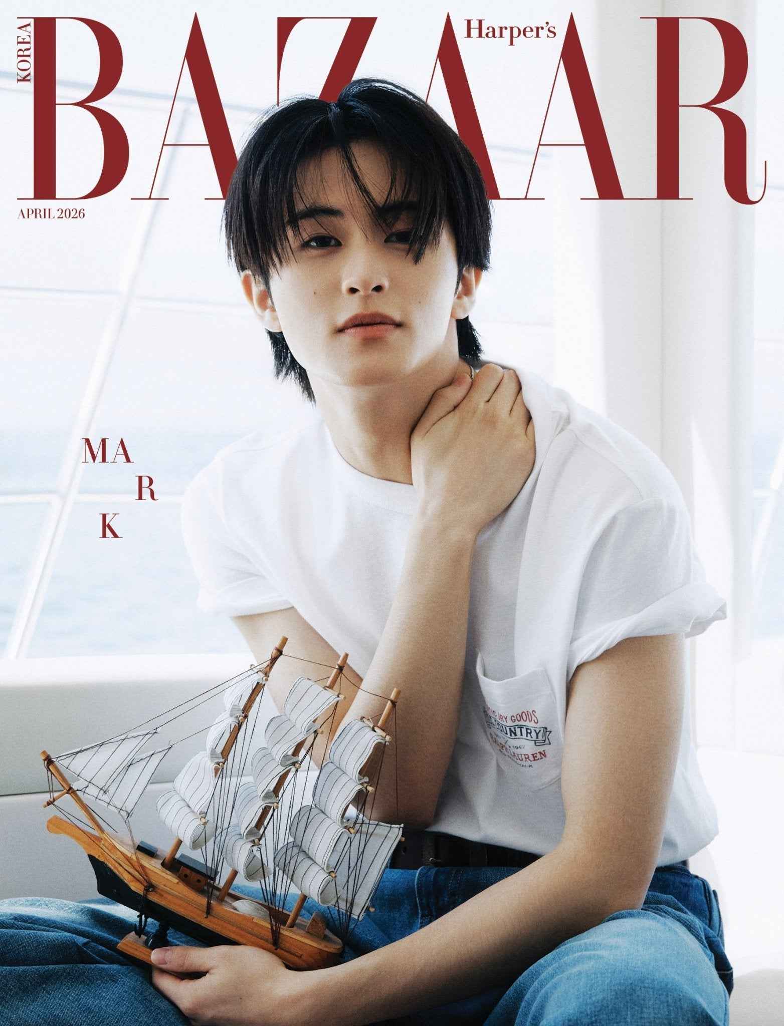 NCT Mark Harpers BAZAAR April 2026 (Cover) (C Ver.)