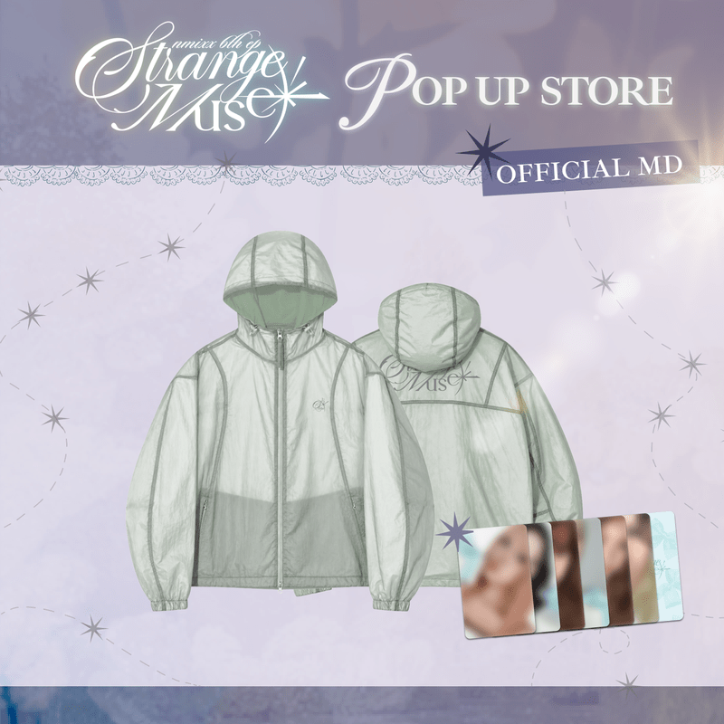 NMIXX - layered windbreaker - strange muse 1
