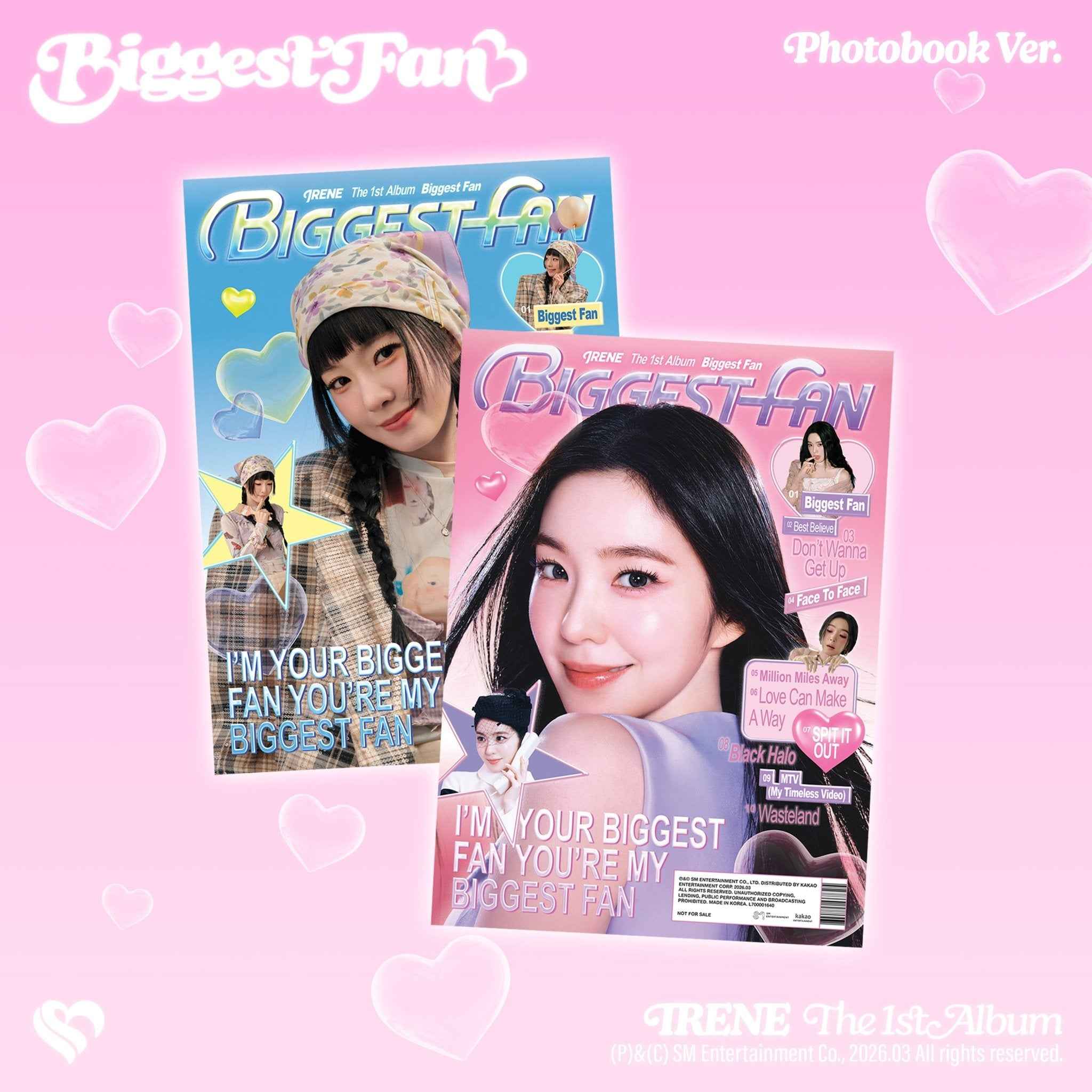 RED VELVET (레드벨벳) Biggest Fan (1st Full Album, Photobook Ver.) (YOU&