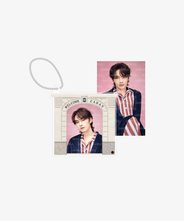 Seventeen - acrylic photo keyring 1