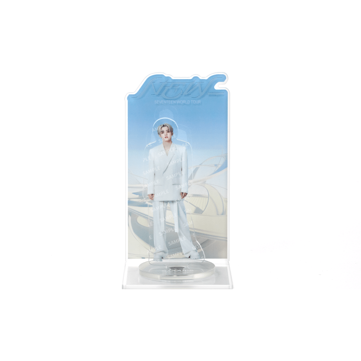 Seventeen - turning acrylic stand 1