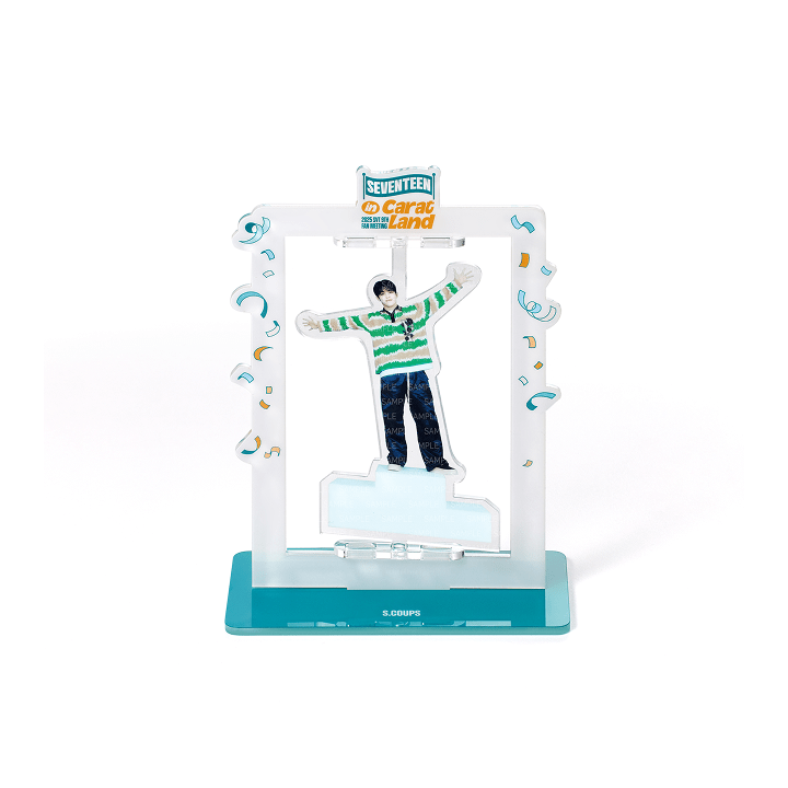 Seventeen - turning acrylic stand 1