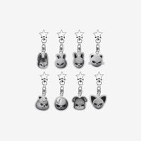 STRAY KIDS - evil skzoo acrylic keyring - skzoo everywhere all around the world 1