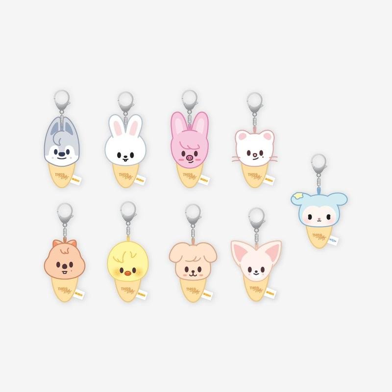STRAY KIDS - plush keyring icecream ver. - this & that 1