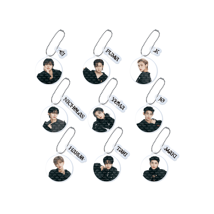 &team - acrylic photo keyring 1