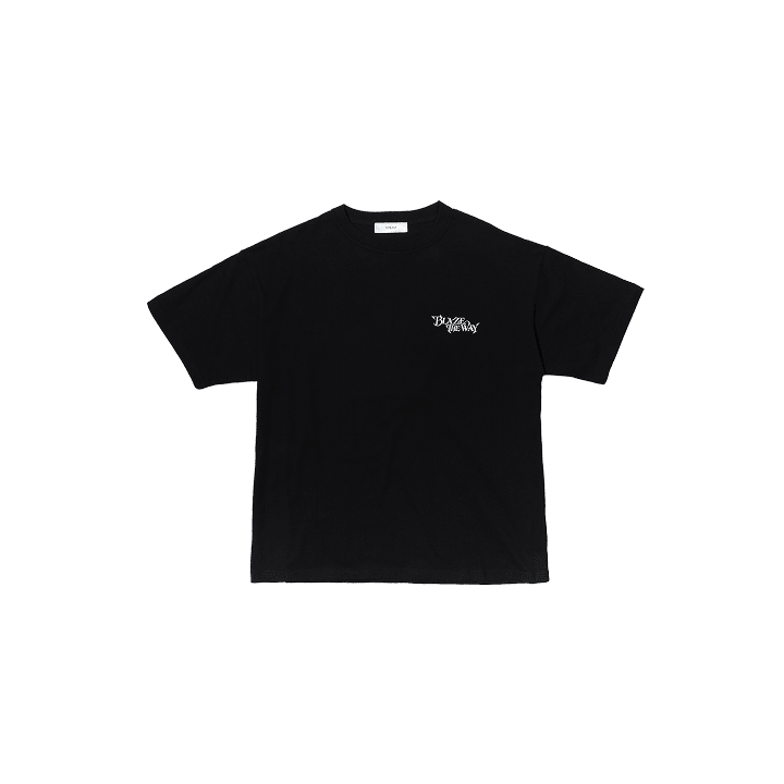 &TEAM - s/s t-shirt black (type-b) 1